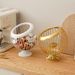 Cross-Border Iron Art Capsule Basket Desktop Decoration Coffee Table Snacks Dried Fruit Candy Storage_maomaolike.com