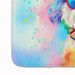 Bichon Frise Hippie Dawg Memory Foam Kitchen Mat Machine Washable Anti-Fatigue Mat Cushion Comfort Bath Mat Or Kitchen Rug_maomaolike.com