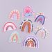 Disco Ball Embroidery Patch Iron On Patches For Clothing Thermoadhesive Patches On Clothes Cartoon Heart Rainbow Applique Decor_maomaolike.com