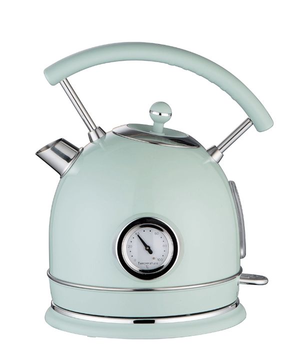 PS823NTB 1.8L Retro Electric Kettle Rapid Boiling Electric Kettle Deep Blue STRIX Temperature Controller + Water Level Gauge 2200W SUS304 Without BPA LED Light Wide Drain Design Water Filter Pot Mout_maomaolike.com