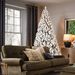 Prelit 9ft PVC Flocked Tree
(memory Wire)_maomaolike.com