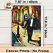 New Orleans Jazz & Heritage Festival 2001 Painting Poster, Vibrant Impressionist Style Trumpet Player Night Street Scene Poster, Authentic Jazz-themed_maomaolike.com