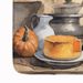 Pug Fall Kitchen Pumpkins Memory Foam Kitchen Mat Machine Washable Anti-Fatigue Mat Cushion Comfort Bath Mat Or Kitchen Rug_maomaolike.com