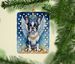 Boston Terrier My Angel Porcelain Ornament Christmas Tree Hanging Decorations For Home Christmas Holiday, Rectangle, Gift, Multicolor_maomaolike.com