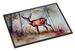 Deer Doormat Front Door Mat Indoor Outdoor Rugs For Entryway, Non Slip Washable Low Pile, 24H X 36W_maomaolike.com
