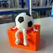 Cross-border Best-selling Football Model Mini Toy 3D Printed World Cup Ornament Sports Ball Figurine_maomaolike.com