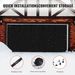 VEVOR Garage Door Screen For Winter 18.3 X 7.15 Ft Garage Door Insulation Kit_maomaolike.com