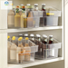 Yele Refrigerator Transparent Drawer-Type Beer Storage Basket Kitchen Classification Vegetable Fruit Egg Fresh-Keeping_maomaolike.com