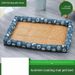 Pet Summer Small Rattan Woven Puppy Teddy Mat Dog Cat Bed Cooling Pad_maomaolike.com