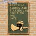 Hurling Themed Painting Poster, Vintage Style Retro Hurling Gear With Inspirational Quote Poster, Unique Decorative Piece Suitable For Home, Game Room_maomaolike.com