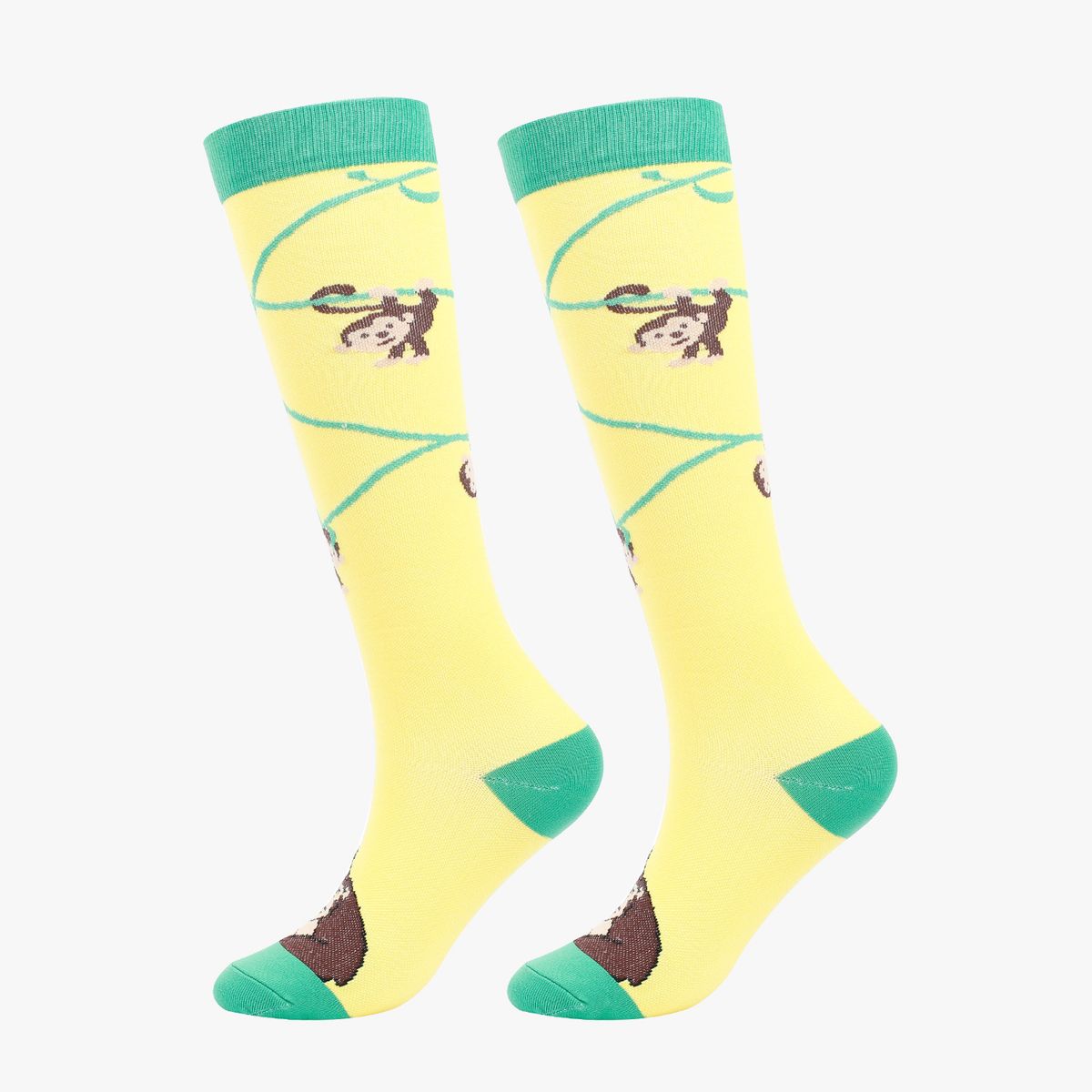 Sports muscle compression socks professional fitness running jump rope pressure socks thin calf socks elastic socks_maomaolike.com