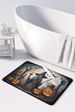 Witch Spooky Halloween Memory Foam Kitchen Mat Machine Washable Anti-Fatigue Mat Cushion Comfort Bath Mat Or Kitchen Rug_maomaolike.com