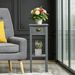 2-Tier Side Table With Drawer Shelf, End Table_maomaolike.com