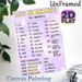 French Numbers Painting Poster, Pastel-hued Bilingual Number Reference Poster, Assists With French Number Learning, Ideal For Study Spaces And_maomaolike.com