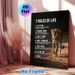 7 Rules Of Life & Cheetah Painting Poster, Inspirational Realistic Wild Cheetah Scene Poster, Motivational Life Guidance Decor For Home Office, Living_maomaolike.com