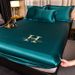 Ice Silk Sheet Single Piece Washable Summer Dust Bed Mattress Cover Full Coverage_maomaolike.com