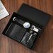 Men Luxury Gift Box Set,Multi-spec Gift Kit With Watch Wallet Belt Sunglasses,Ideal Birthday Father's Day Present For Boyfriend Husband Family Friends_maomaolike.com