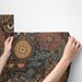 45*300cm Dark Botanical Wallpaper | Peel & Stick Removable Waterproof | Vintage Luxury Wall Decor | Renter-Friendly_maomaolike.com