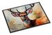 Deer Doormat Front Door Mat Indoor Outdoor Rugs For Entryway, Non Slip Washable Low Pile, 24H X 36W_maomaolike.com