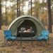 Folding Roll-up Camping Table With Metal Legs With Carrying Bag Non-slip Foot For Camping, Picnics, And Beach Trips_maomaolike.com