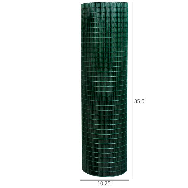 PVC Coated Steel Chicken Rabbit Mesh Fencing Wire Garden Galvanized Fence Border_maomaolike.com