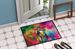 Hippie Animal Parrot Doormat Front Door Mat Indoor Outdoor Rugs For Entryway, Non Slip Washable Low Pile, 24H X 36W_maomaolike.com