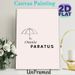 Umbrella & Latin Quote Painting Poster, Minimalist Line Art Umbrella & Typography Poster, Inspirational Motivational Wall Decor For Living Room_maomaolike.com