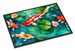 Koi Fish Doormat Front Door Mat Indoor Outdoor Rugs For Entryway, Non Slip Washable Low Pile, 24H X 36W_maomaolike.com
