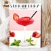 Strawberry Daiquiri Painting Poster, Bright & Vivid Cocktail Art Poster, Appealing Drink-themed Decor Suitable For Bars, Dining Areas And Home_maomaolike.com