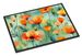 California California Poppies In Watercolor Doormat Front Door Mat Indoor Outdoor Rugs For Entryway, Non Slip Washable Low Pile, 24H X 36W_maomaolike.com