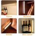 Motion Sensor Wireless Night Type C Rechargeable Light Cabinet Wardrobe Lamp Staircase Backlight For Kitchen LED_maomaolike.com