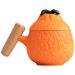 Good Luck Ugly Orange Ceramic Mug With Lid Office Gift Coffee Tea Cup Custom Logo_maomaolike.com