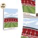 Thomond Park Stadium Sports Painting Poster, Vibrant Minimalist Flat-style Stadium Poster, Eye-catching Sports Venue Artwork Ideal For Home And Sports_maomaolike.com