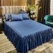 Luxury Ins-Style Bedding Collection: Exquisite Floral Embroidery,Plush Texture & Multi-Color Options , Mona Series Romance Lace Bedding Set_maomaolike.com
