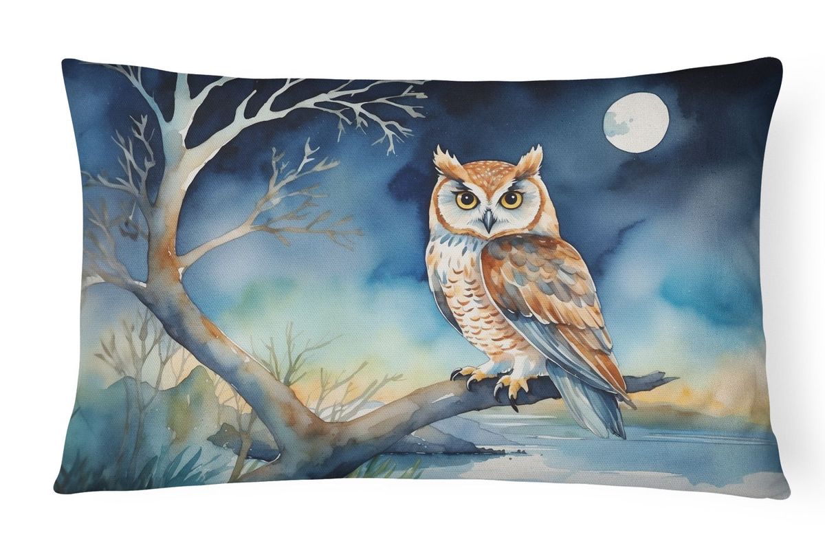 Birds, Birds, Birds Throw Pillow Throw Pillow For Indoor Couch Bed Outdoor Patio Washable, Owl 7531,12Hx16W_maomaolike.com