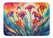 Calla Lilies In Color Memory Foam Kitchen Mat Machine Washable Anti-Fatigue Mat Cushion Comfort Bath Mat Or Kitchen Rug_maomaolike.com