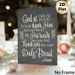 Religious Gratitude Prayer Painting Poster, Vintage Chalkboard-style Poster, Inspirational Faith-based Script With Wheat Motifs, Suitable For Dining_maomaolike.com
