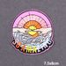 Stay Trippy Iron On Patches Landscape Scenery Patches For Clothing Themoadhesive Patch On Clothes Ironing Stickers DIY_maomaolike.com