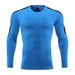 Men's Clothing Tights Long-Sleeved T-Shirt High Elastic Quick-Drying Breathable Sports Running Training Fitness Clothes Round Neck_maomaolike.com