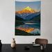 Sunshine Golden Mountain Natural Scenery Decorative Canvas Modern Minimalist Backed Living Room Sofa Background Hanging Cloth_maomaolike.com