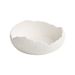 White Ceramic Soup Household Japanese Style Irregular Deep Dessert Creative Fruit Salad Bowl_maomaolike.com