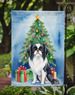 Japanese Chin Christmas Reindeer Garden Flag Mailbox Flag Decorative Yard Flag Banner Outside Patio Artwork Yard Flower Beds, Garden Size, Multicolor_maomaolike.com