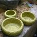 Woven Egg Bird's Nest Steamed Bun Candy Round Hollow Double Layer Bamboo Green Snack Basket_maomaolike.com
