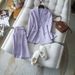 Women's Clothing warm spring healing color shimmer texture pieces heavy industry slim silhouette suit_maomaolike.com