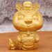2025 Year Of The Lucky Mascot Little Snake Plush Toy Cute Treasure Gathering Gift Desktop Decoration Metal Ornament Craft_maomaolike.com