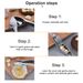 Press Manually Mashed Garlic Machine Handheld Ergonomic Grip Anti-Rust Cooking Ginger Crusher Kitchen Tools_maomaolike.com
