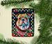 English Bulldog Christmas Porcelain Ornament Christmas Tree Hanging Decorations For Home Christmas Holiday, Rectangle, Gift, Multicolor_maomaolike.com