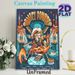 Daniel Donato's Cosmic Country Concert Painting Poster, Vibrant Psychedelic Fantasy Music-themed Graphic Poster, Artistic Eye-catching Decor Ideal For_maomaolike.com