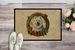 Samoyed Christmas Flowers Doormat Front Door Mat Indoor Outdoor Rugs For Entryway, Non Slip Washable Low Pile, 24H X 36W_maomaolike.com