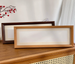Tabletop Empty For Mounting And Hanging On The Wall, Narrow Long Rectangular Gift Decorative Frame, Solid Wood_maomaolike.com